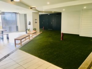 Fift and West Residences indoor / outdoor dog park