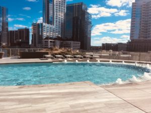 Fifth and West residences pool